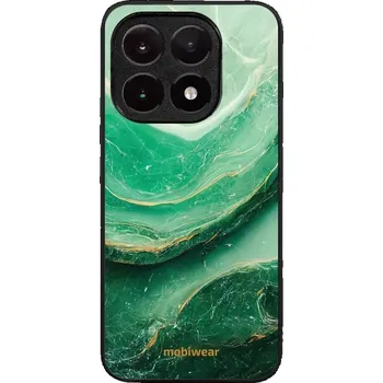 Pouzdro na mobilní telefon Lesklý kryt Mobiwear Glossy - Xiaomi 15T - G023G - Zelený mramor (Prémiové lesklé pouzdro, obal, kryt Mobiwear Glossy na mobil Xiaomi 15T - G023G - Zelený mramor, materiál Plast + TPU silikon - krytí po všech stranách, neošoupatelný potisk, tenké proveden