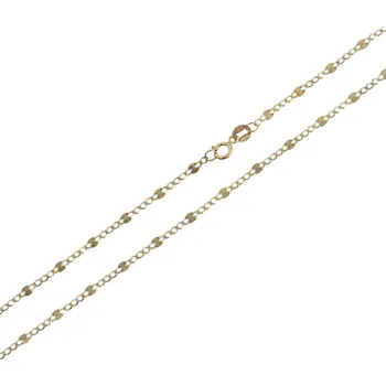 Řetízek Řetízek Smashed, 50 cm, 1,71 g, Au 585