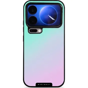 Pouzdro na mobilní telefon Lesklý kryt Mobiwear Glossy - Xiaomi 17 Pro - G063G Mátový a fialový odstín (Prémiové lesklé pouzdro, obal, kryt Mobiwear Glossy na mobil Xiaomi 17 Pro - G063G Mátový a fialový odstín, materiál Plast + TPU silikon - krytí po všech stranách, neošoupatelný)