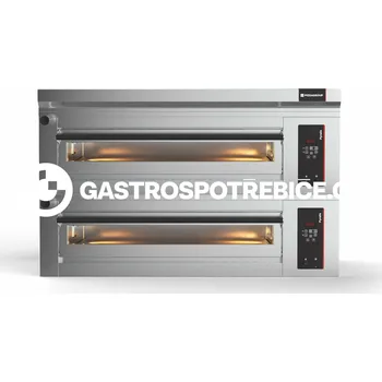 Příprava pizzy PIZZA GROUP s.r.l. Pec na pizzu PYRALIS D8 -digi-programovatelné ovládání