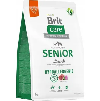 Krmivo pro psa BRIT CARE Hypoalergenní suché krmivo pro seniory s jehněčím 3 kg