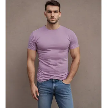 Pánské tričko Recea Pánské tričko s krátkým rukávem Alaguntirra levandulová XXL