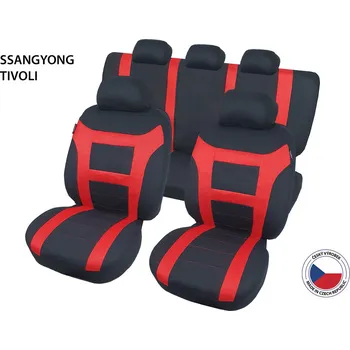 Ochranný autopotah Cappa Autopotahy Perfetto EL SsangYong Tivoli červená