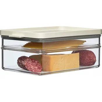 Dóza na potraviny Nádoba na potraviny Mepal Omnia bílá 1,7 l plast