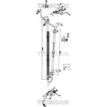Hydraulická hadice, řízení TRISCAN 8516 11041