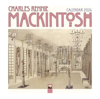 Kalendář Charles Rennie Mackintosh Wall Calendar 2026 (Art Calendar) (EN)