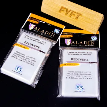 Příslušenství k deskovým hrám Obaly na karty Paladin - Bedivere - průhledné (54 x 80 mm, 55 ks)