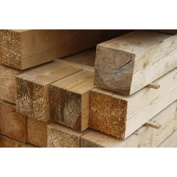 Hranol dřevěný smrkový 140 x 140 délka 7 m