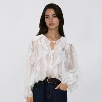 Reserved - Halenka ze směsi lyocellu - bílá - 265GC-00X - 265GC-00X-S