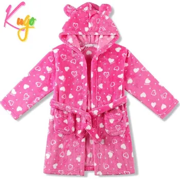 Dívčí župan Dívčí župan KUGO KP9914 tmavě růžový