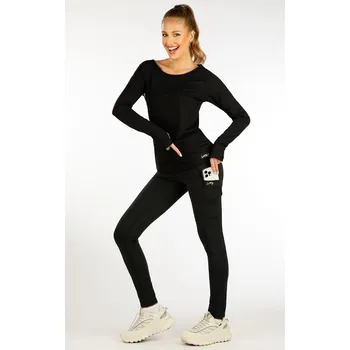 Dámské legíny Dámské sportovní elastické legíny LITEX s kapsami S