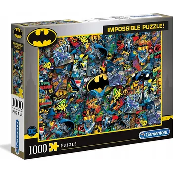 Puzzle Puzzle Impossible 1000 Batman 39575 Clementoni