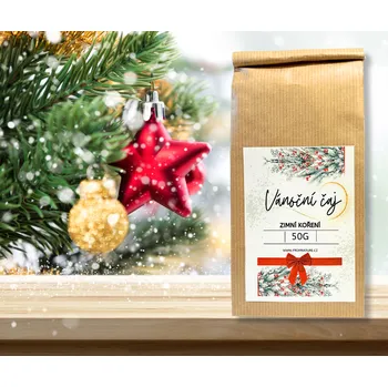 Koření FromNature Vánoční čaj Zimní koření Množství: 100g