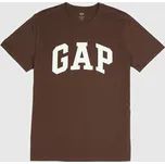 GAP Tričko s logem Everyday Soft - Pánské GAP bílá | hnědá 3466529