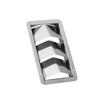 Větrací mřížka Nerezová ventilační mřížka Provedení: rozměr 205 x 114 mm