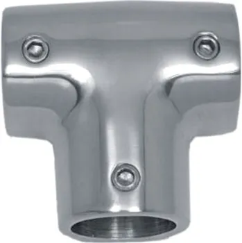 Kované nerezové téčko 90° pro trubku 25 mm