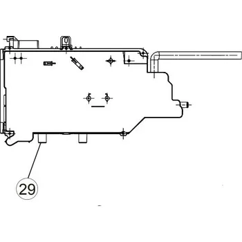 49126088 - Tělo násypky pro pračku Haier