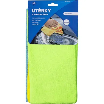 Utěrka Cappa Utěrky z&nbsp;mikrovlákna 30×30 cm&nbsp;– set 3ks&nbsp;– 38165