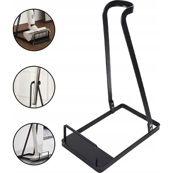 PODLAHOVÝ STOJAN NA VYSAVAČ, KOVOVÝ DRŽÁK PRO VYSAVAČE, BEZ VRTÁNÍ