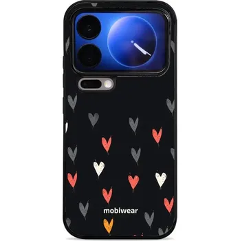 Pouzdro na mobilní telefon Lesklý kryt Mobiwear Glossy - Xiaomi 17 Pro - GP79G Srdíčka (Prémiové lesklé pouzdro, obal, kryt Mobiwear Glossy na mobil Xiaomi 17 Pro - GP79G Srdíčka, materiál Plast + TPU silikon - krytí po všech stranách, neošoupatelný potisk, tenké provedení, možnost