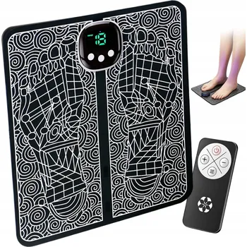 Masážní přístroj ZAŘÍZENÍ PRO MASÁŽ NOHOU EMS MASÁŽNÍ PŘÍSTROJ NA NOHY STIMULAČNÍ PODLOŽKA NA CHODIDLA