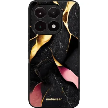 Pouzdro na mobilní telefon Lesklý kryt Mobiwear Glossy - Xiaomi 15T - G021G Černý a zlatavý mramor (Prémiové lesklé pouzdro, obal, kryt Mobiwear Glossy na mobil Xiaomi 15T - G021G Černý a zlatavý mramor, materiál Plast + TPU silikon - krytí po všech stranách, neošoupatelný potisk,)