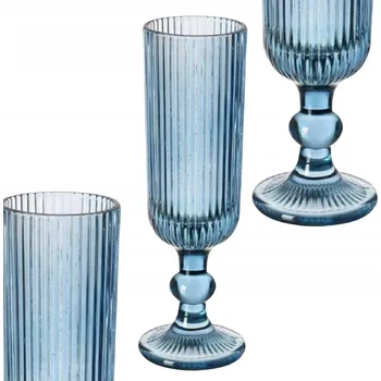 Sklenice Skleničky na šampaňské Vivalto zelené 1 60 Ml 1 ks