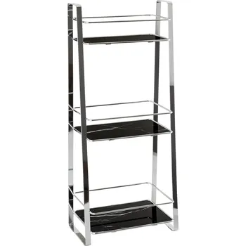 Knihovna Regál AWD INTERIOR 2013 černý mramor 3 police