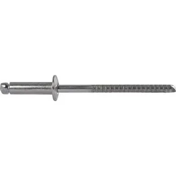 Nýt Trhací nýt plochá kulatá hlava 6.4x12 nerez A4 s nerezovým trnem A4 (250 ks)