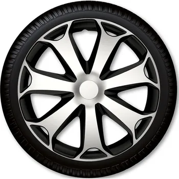 Poklice na kolo Poklice na kola Mega Silver Black 14" (Kryty kol černé)