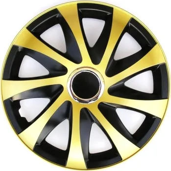 Poklice na kolo Poklice na kola NRM Drift černá/ zlatá 13" (Kryty kol)