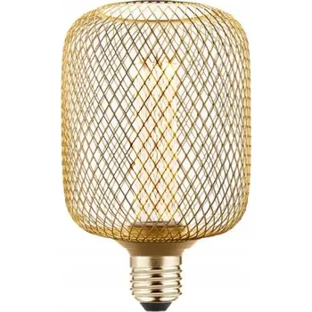 Žárovka LED žárovka GRID C100 E27 3,5W 1800K extra teplá 120lm zlatá DECOVINTAGE dekorativní