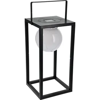 Venkovní osvětlení Solární lampa venkovní 20x20x40 cm černá KO-CX2200020