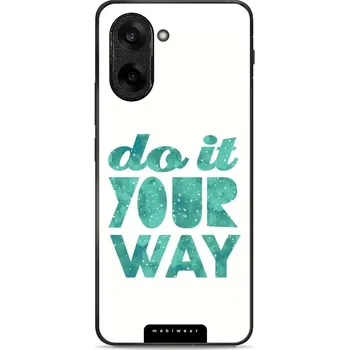 Pouzdro na mobilní telefon Lesklý kryt Mobiwear Glossy - OnePlus Nord CE5 - G080G Do it your way (Prémiové lesklé pouzdro, obal, kryt Mobiwear Glossy na mobil OnePlus Nord CE5 - G080G Do it your way, materiál Plast + TPU silikon - krytí po všech stranách, neošoupatelný potisk, tenk
