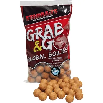 Boilies Starbaits Boilies G&G Global Mega Fish - 800 g 14 mm