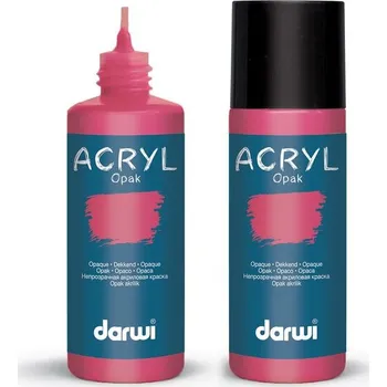 Vodová barva Darwi Opak Akrylová barva Magenta 80 ml 1 ks