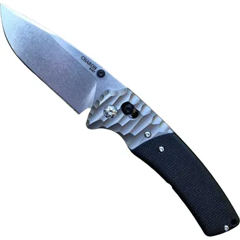 Multifunkční nůž Zavírací nůž Dachs Knives Charon Baby Barva: černá/stříbrná