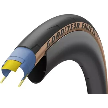 Plášť na kolo Goodyear Eagle F1 700x25, 25-622, Tan (plášť Goodyear Eagle F1, Tube Type 700x25 / 25-622, Tan)