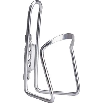 Košík na láhev Držiak na fľašky, hliníkový strieborný, OEM