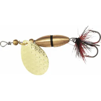 Kinetic Třpytka Fizz Gold/Black Ribbon - Velikost Háčku 6 Hmotnost 7 g