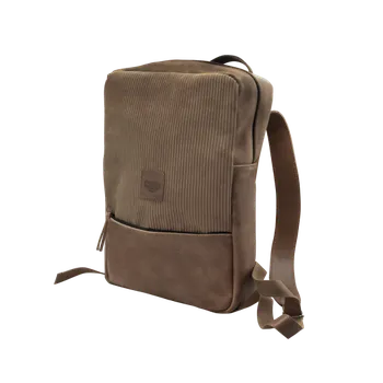 Městský batoh REDANT kožený batoh Frame hnědý MacBook 15" a 16"