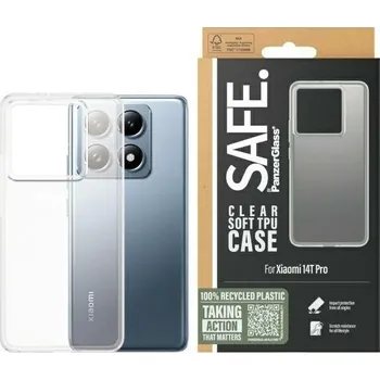 Pouzdro na mobilní telefon PanzerGlass SAFE by Xiaomi 14T Pro Hardcase průsvitný SARTPUCG58319