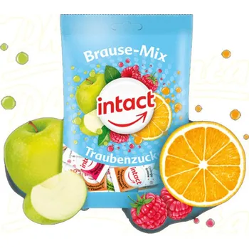 Cukr Intact hroznový cukr Brause-mix 75g
