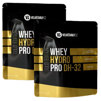 Protein Velkésvaly.cz 2x Whey Hydro Protein DH32, Mandlový marcipán (750 g), Vanilka (750 g)