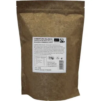 Čokoládová tyčinka Alternativa3 Bio pecičky bílé čokolády se 40 % kakaa, 1000 g