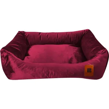Pelíšek pro psa REDANT Velvet pelíšek S vínový