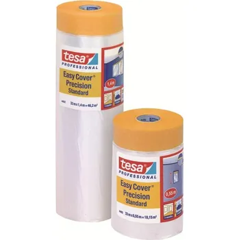 Zakrývací fólie na malování Fólie zakrývací, 33 m x 1400 mm, 4402, Easy Cover Precision Standard, TESA