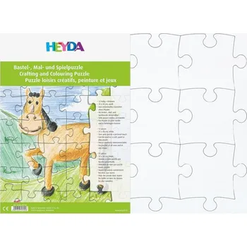 Puzzle Puzzle 35x50cm bílé - 12 dílků