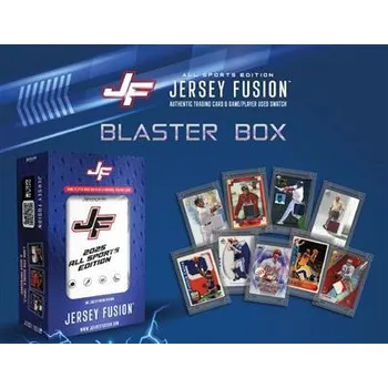 Karetní hra Jersey Fusion - All Sports Edition 2025 (sběratelské karty s malou částí oděvu)