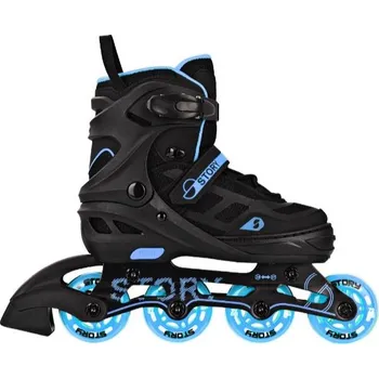 Kolečkové brusle Kolečkové brusle Story Fusion, Modré Velikost brusle: 33-36